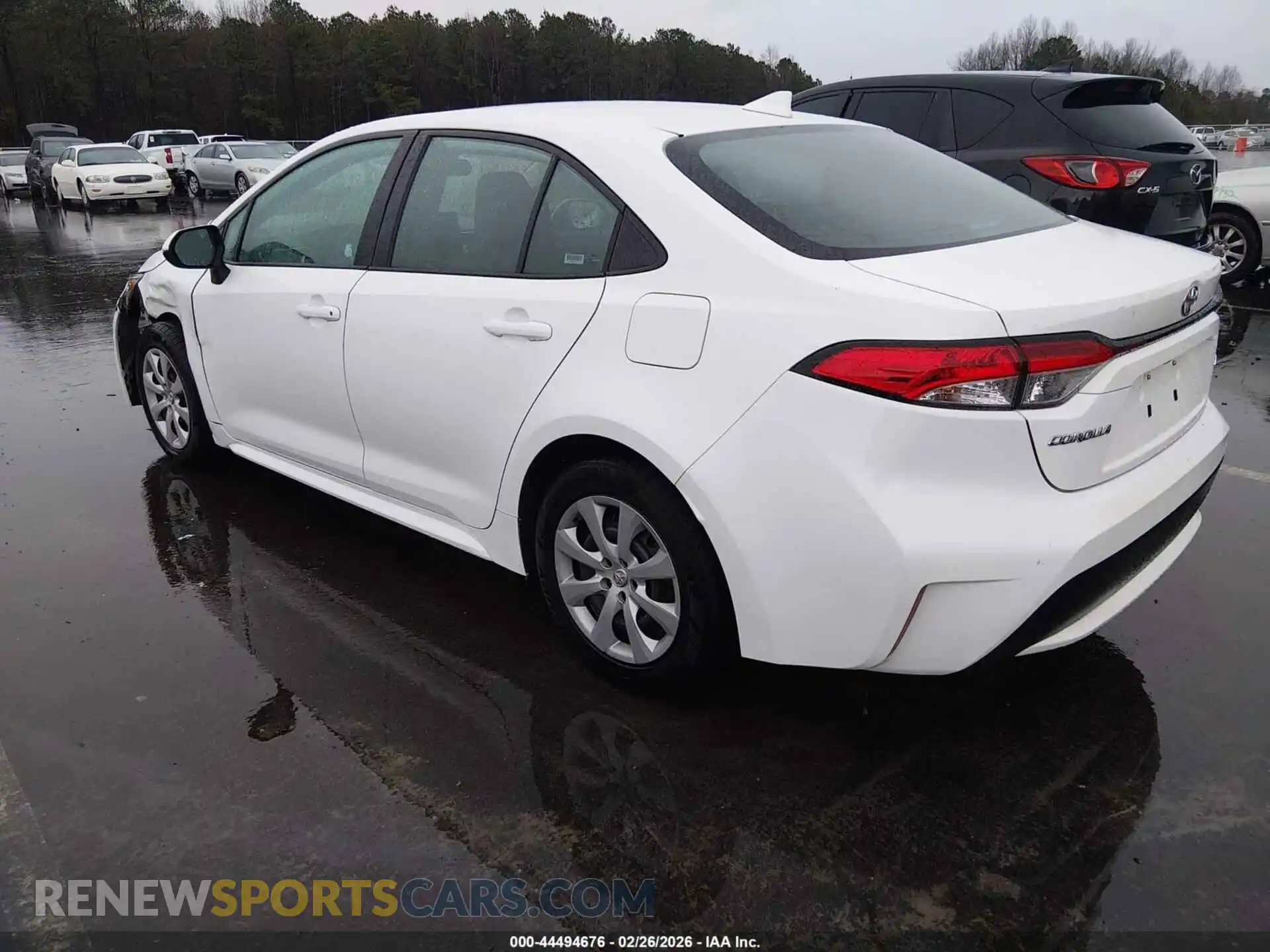 3 Photograph of a damaged car 5YFEPMAE2MP217550 TOYOTA COROLLA 2021