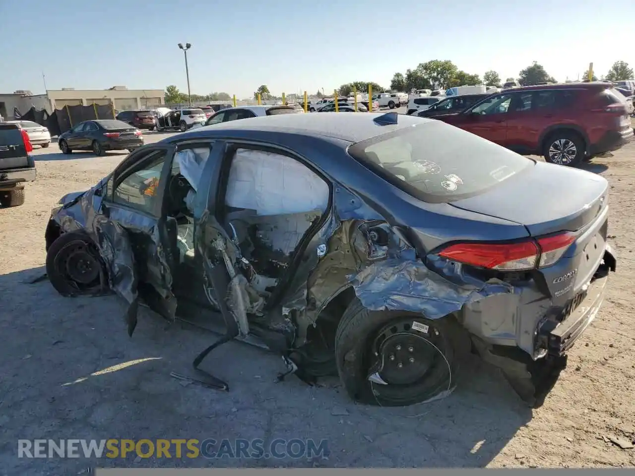 2 Photograph of a damaged car 5YFEPMAE2MP218472 TOYOTA COROLLA 2021