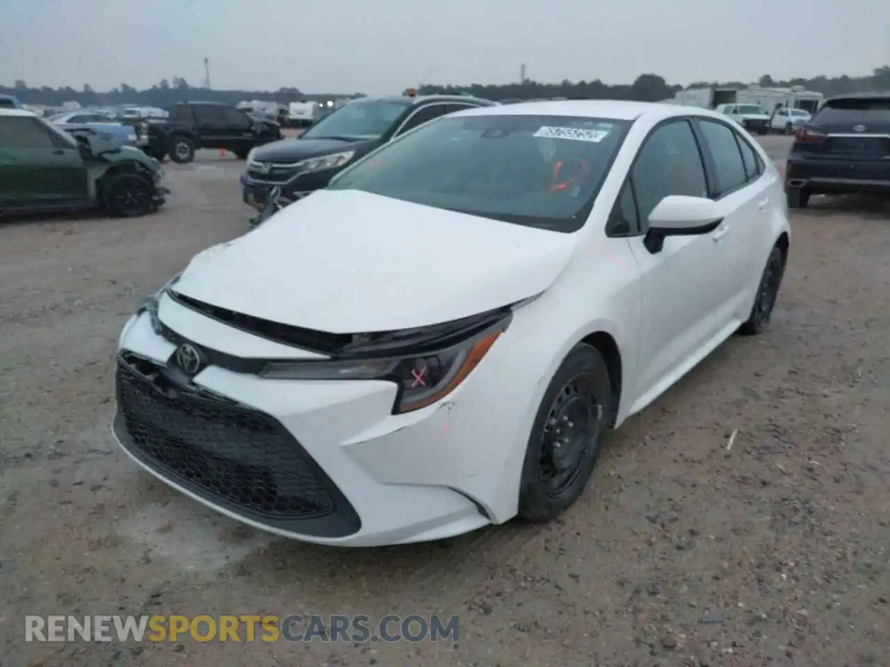 2 Photograph of a damaged car 5YFEPMAE2MP219072 TOYOTA COROLLA 2021