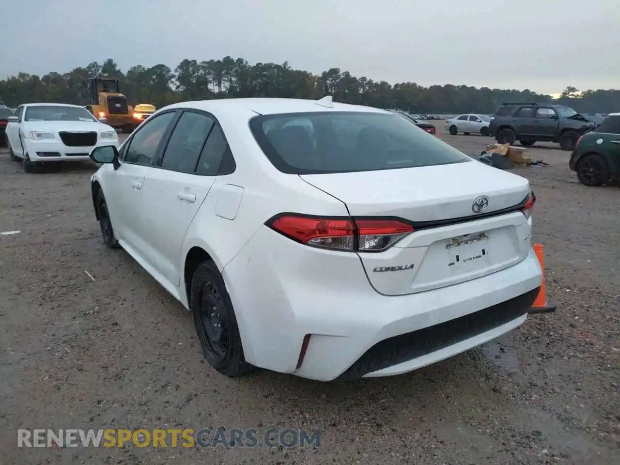 3 Photograph of a damaged car 5YFEPMAE2MP219072 TOYOTA COROLLA 2021