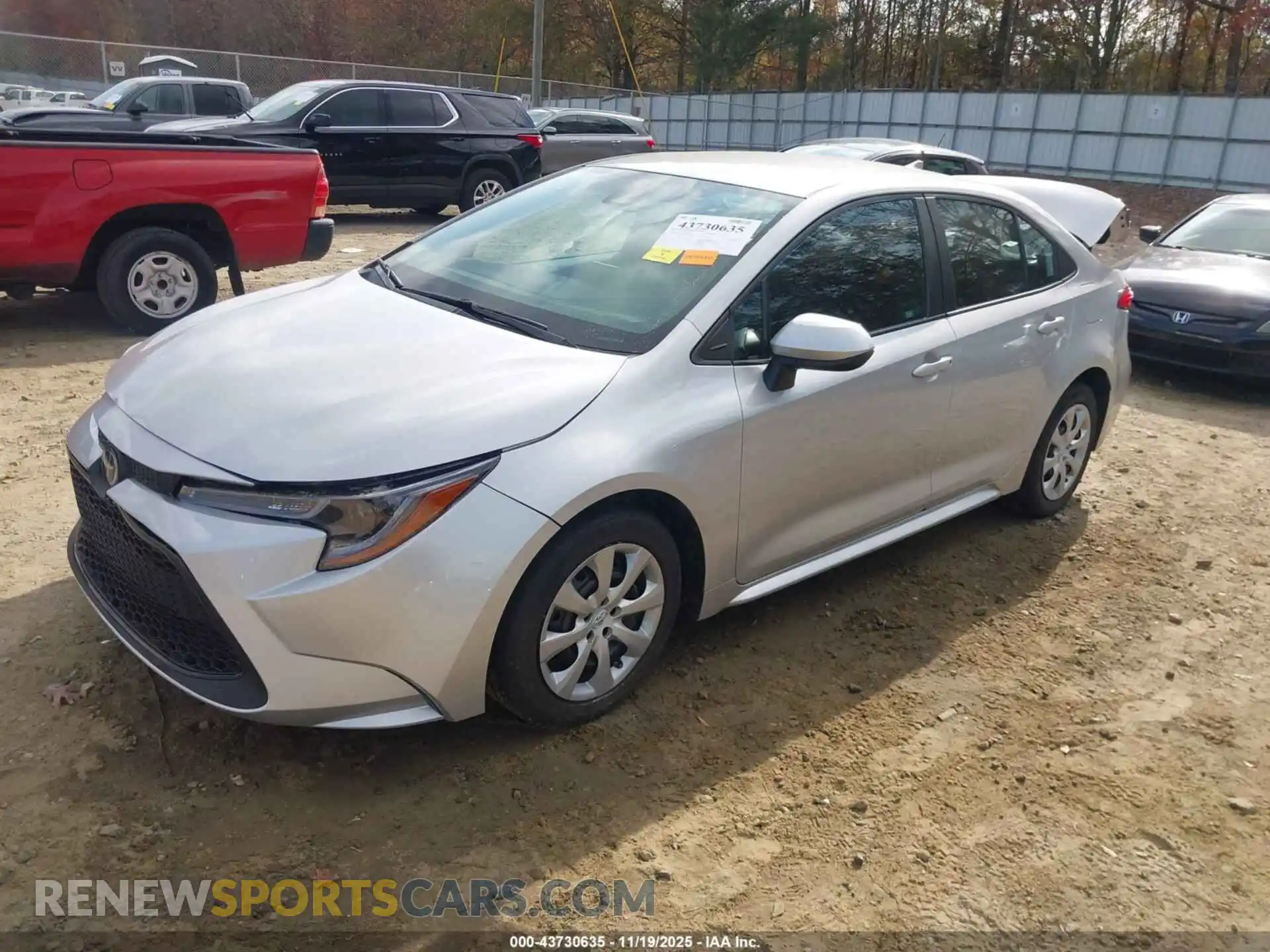 2 Photograph of a damaged car 5YFEPMAE2MP220304 TOYOTA COROLLA 2021