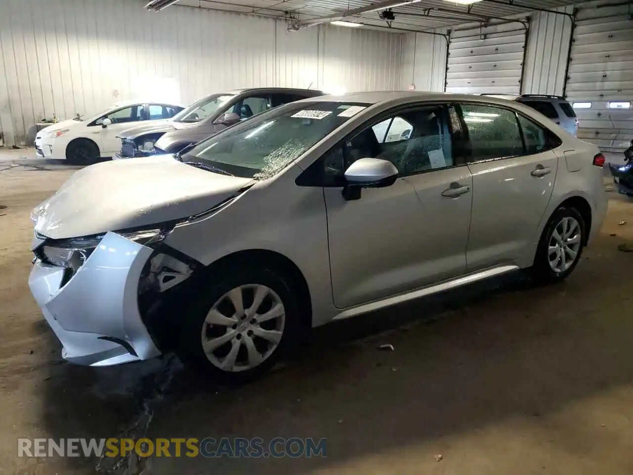 1 Photograph of a damaged car 5YFEPMAE2MP220660 TOYOTA COROLLA 2021