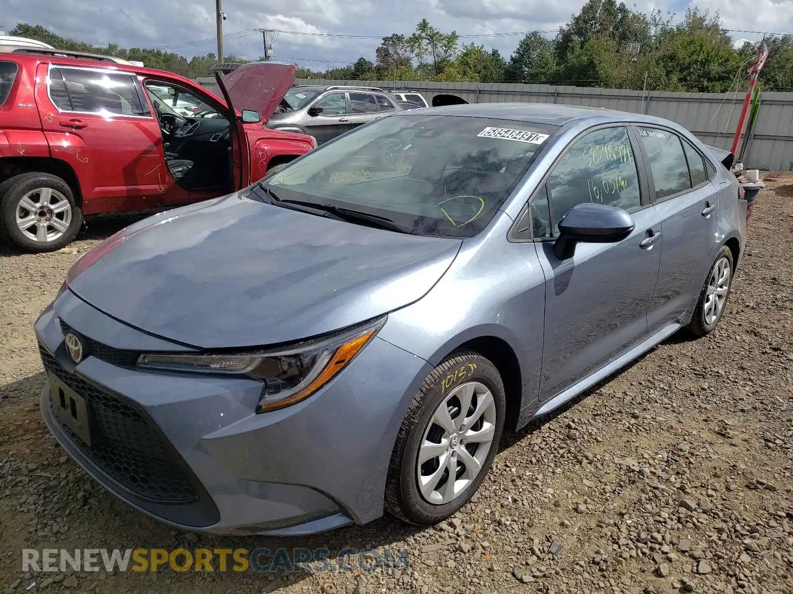 2 Photograph of a damaged car 5YFEPMAE2MP221128 TOYOTA COROLLA 2021