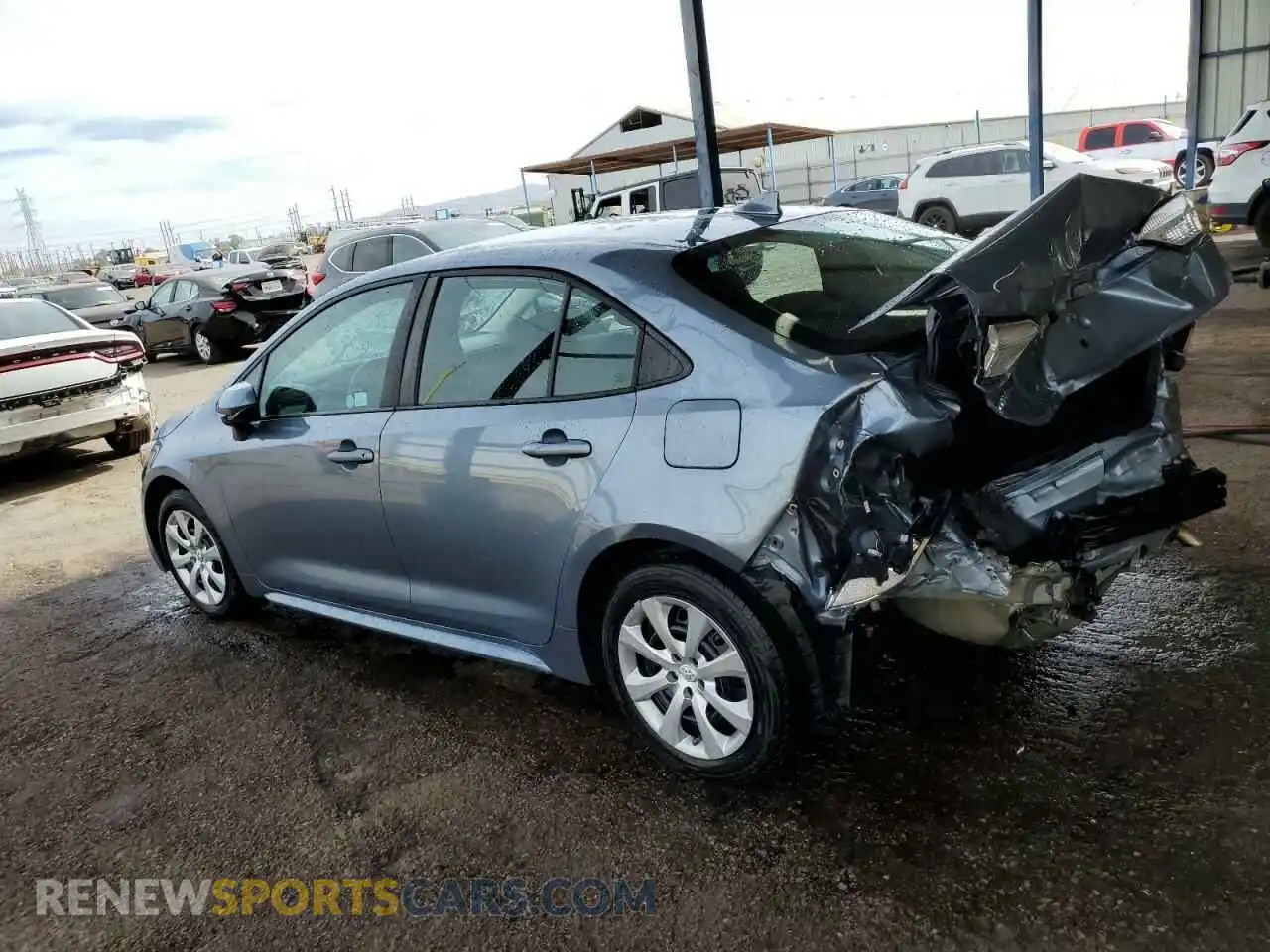 2 Photograph of a damaged car 5YFEPMAE2MP222246 TOYOTA COROLLA 2021