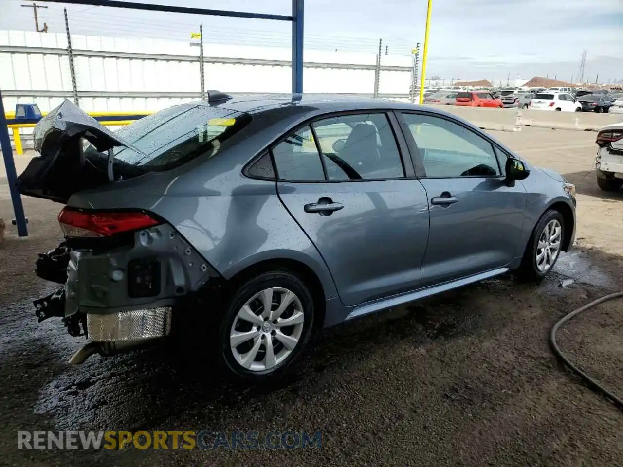 3 Photograph of a damaged car 5YFEPMAE2MP222246 TOYOTA COROLLA 2021