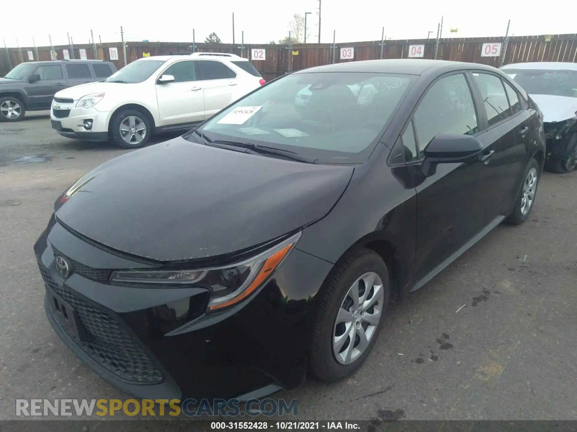 2 Photograph of a damaged car 5YFEPMAE2MP223381 TOYOTA COROLLA 2021