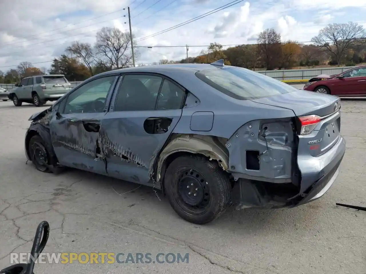 2 Photograph of a damaged car 5YFEPMAE2MP225177 TOYOTA COROLLA 2021