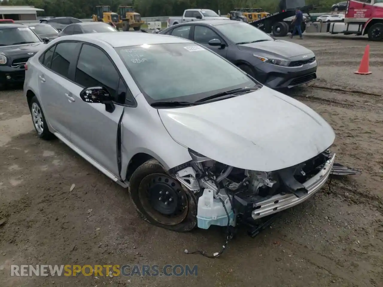 1 fotografías del automóvil dañado 5YFEPMAE2MP228869 TOYOTA COROLLA 2021