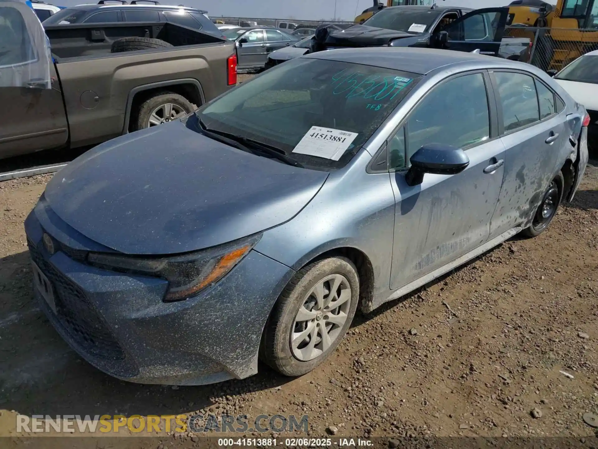 1 Photograph of a damaged car 5YFEPMAE2MP230007 TOYOTA COROLLA 2021