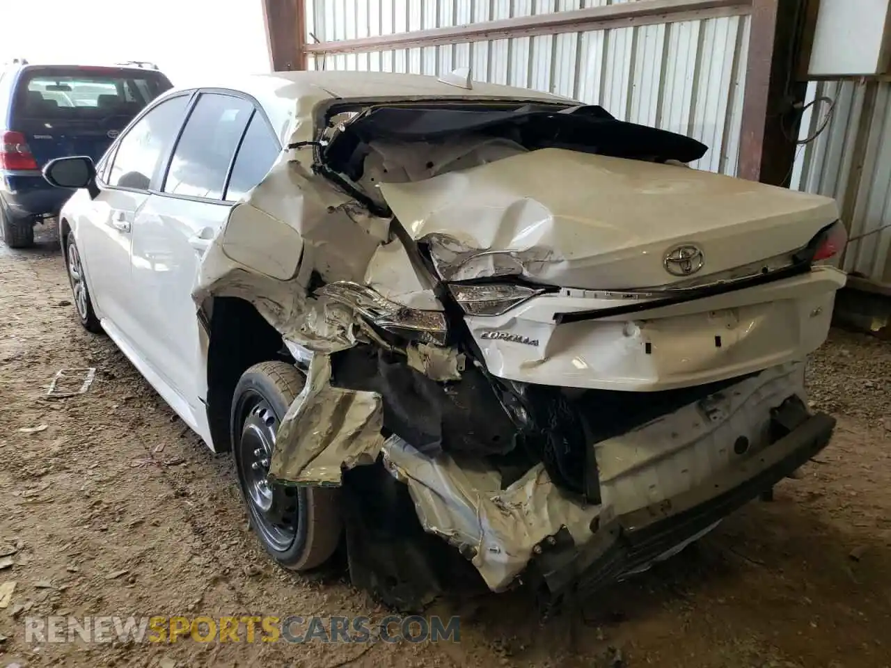3 Photograph of a damaged car 5YFEPMAE2MP230346 TOYOTA COROLLA 2021