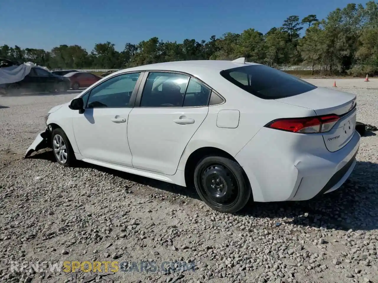 2 Photograph of a damaged car 5YFEPMAE2MP232565 TOYOTA COROLLA 2021