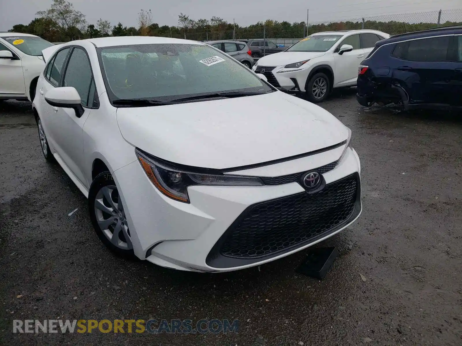 1 Photograph of a damaged car 5YFEPMAE2MP233134 TOYOTA COROLLA 2021