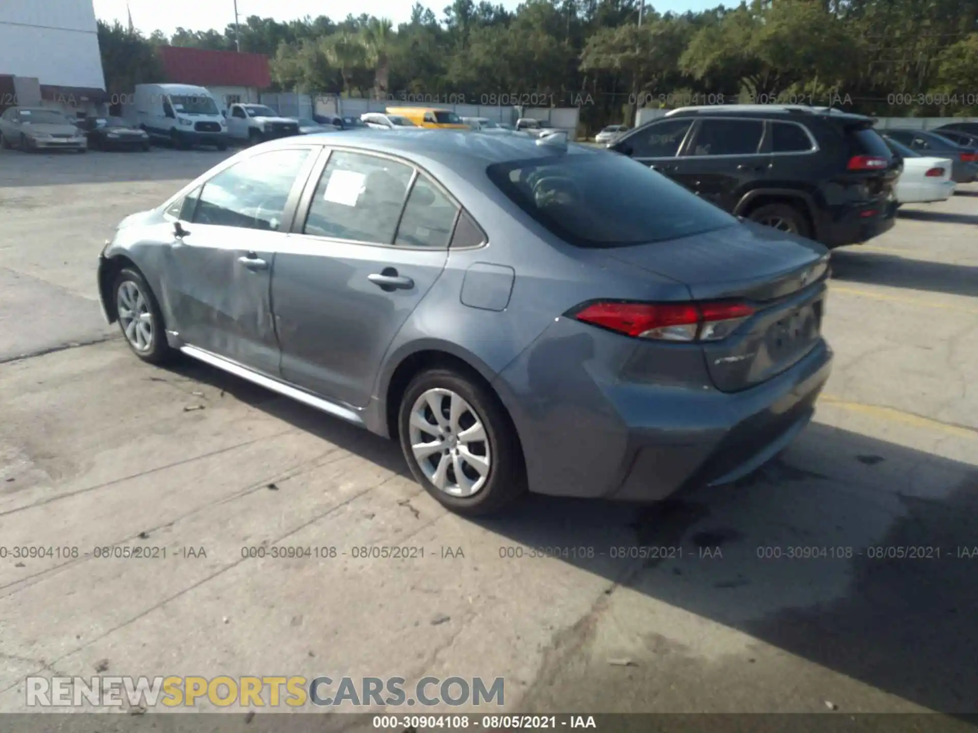 3 Photograph of a damaged car 5YFEPMAE2MP233148 TOYOTA COROLLA 2021