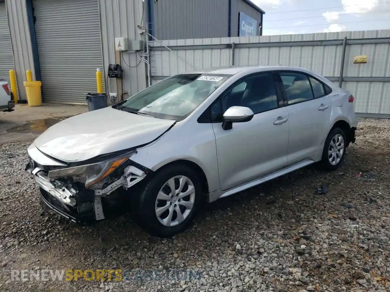 1 Photograph of a damaged car 5YFEPMAE2MP234123 TOYOTA COROLLA 2021