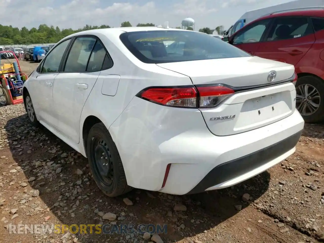 3 Photograph of a damaged car 5YFEPMAE2MP234381 TOYOTA COROLLA 2021