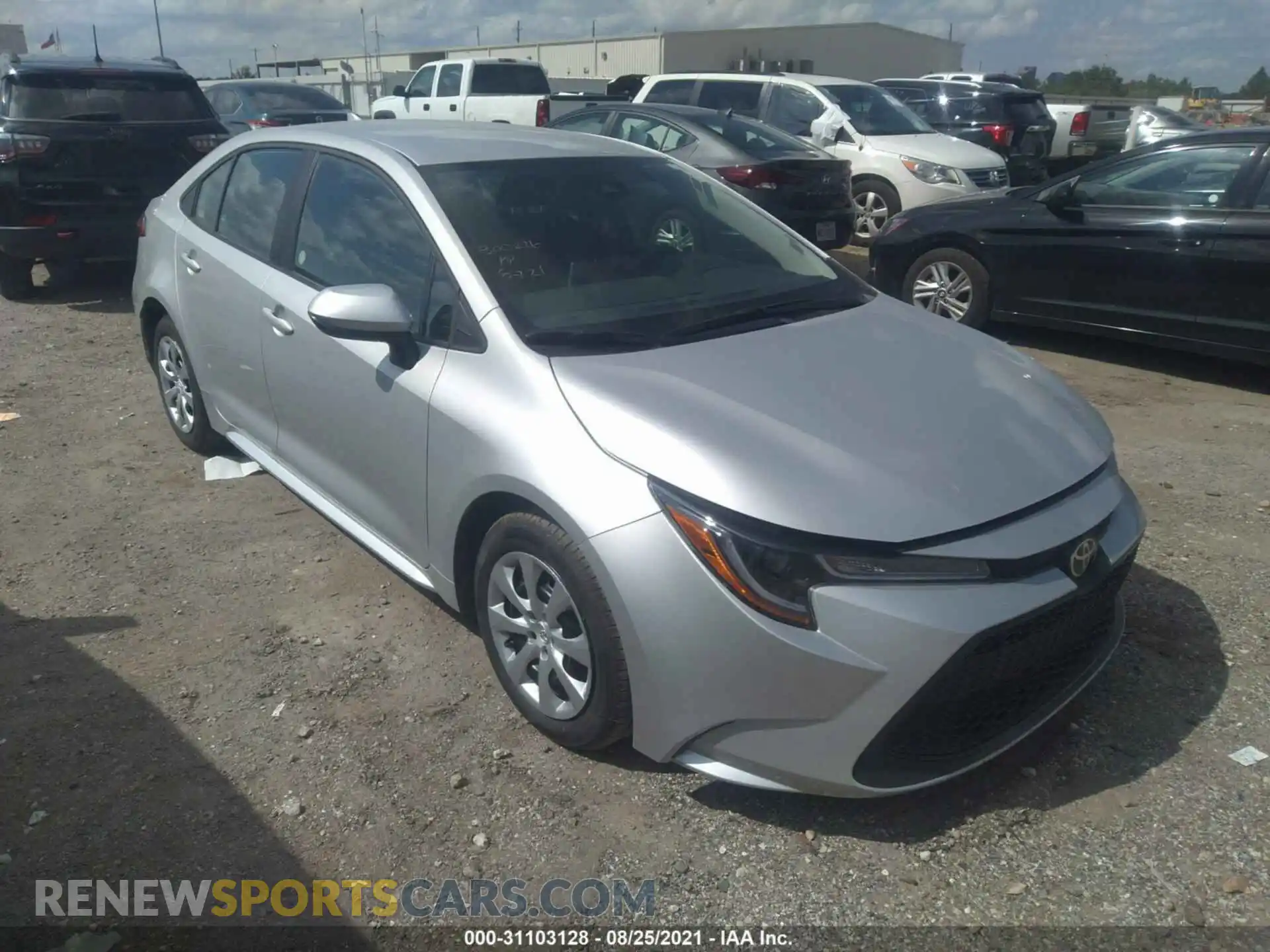1 Photograph of a damaged car 5YFEPMAE2MP234946 TOYOTA COROLLA 2021