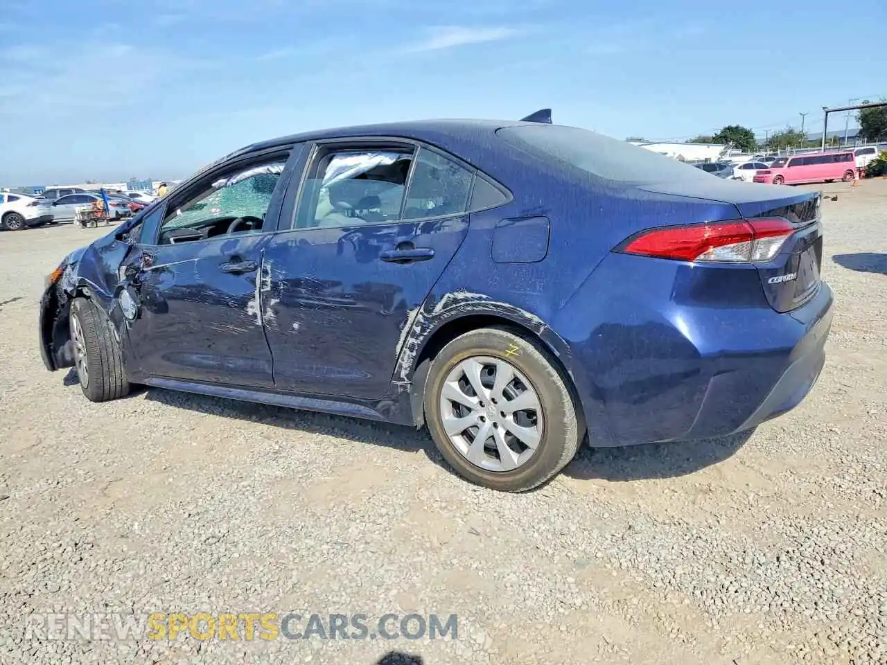 2 Photograph of a damaged car 5YFEPMAE2MP235627 TOYOTA COROLLA 2021