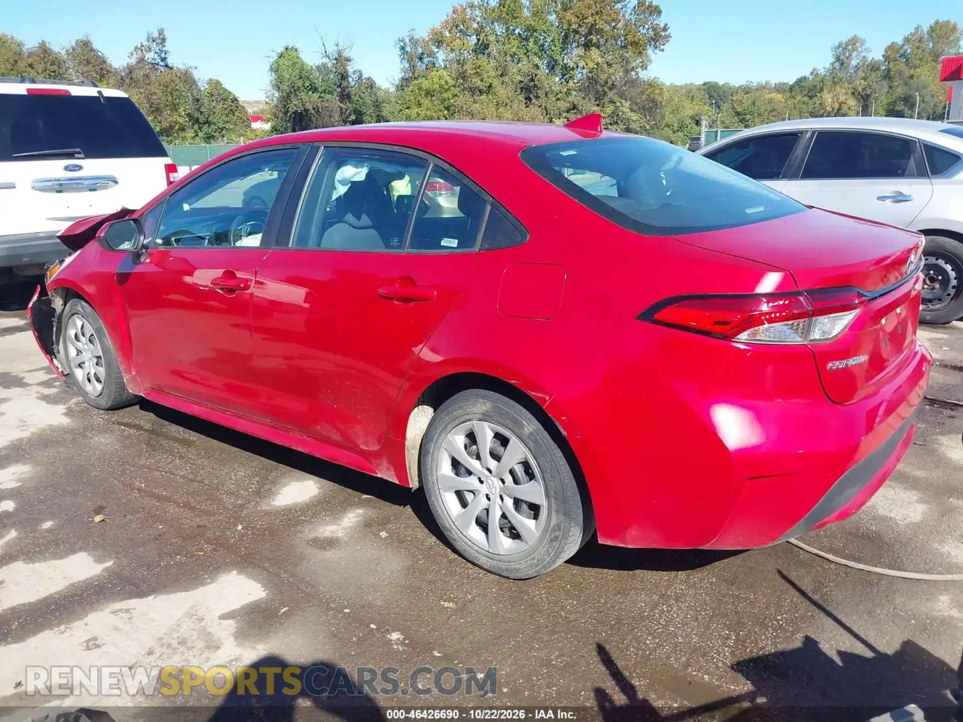 3 Фотография поврежденного автомобиля 5YFEPMAE2MP236521 TOYOTA COROLLA 2021