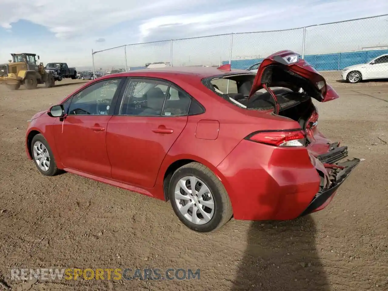 2 Photograph of a damaged car 5YFEPMAE2MP238608 TOYOTA COROLLA 2021