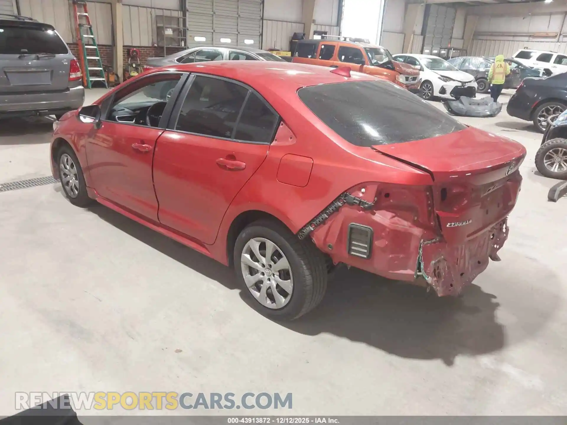 3 Photograph of a damaged car 5YFEPMAE2MP240794 TOYOTA COROLLA 2021