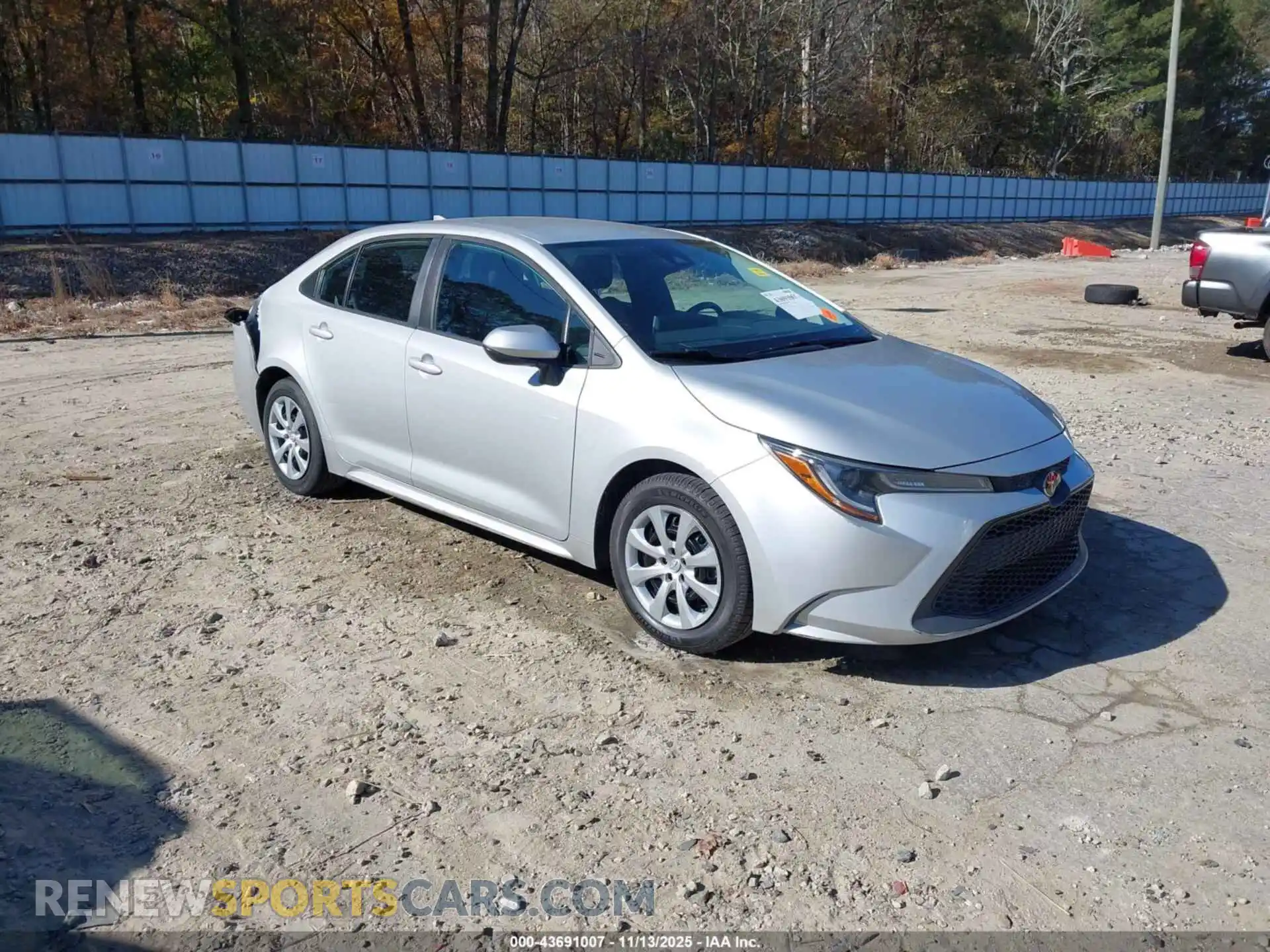 1 Photograph of a damaged car 5YFEPMAE2MP241640 TOYOTA COROLLA 2021