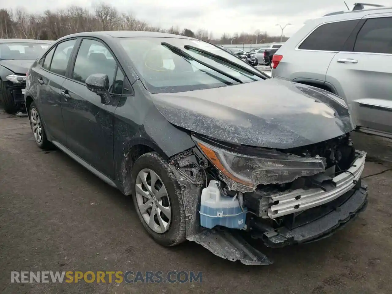 1 Photograph of a damaged car 5YFEPMAE2MP242500 TOYOTA COROLLA 2021