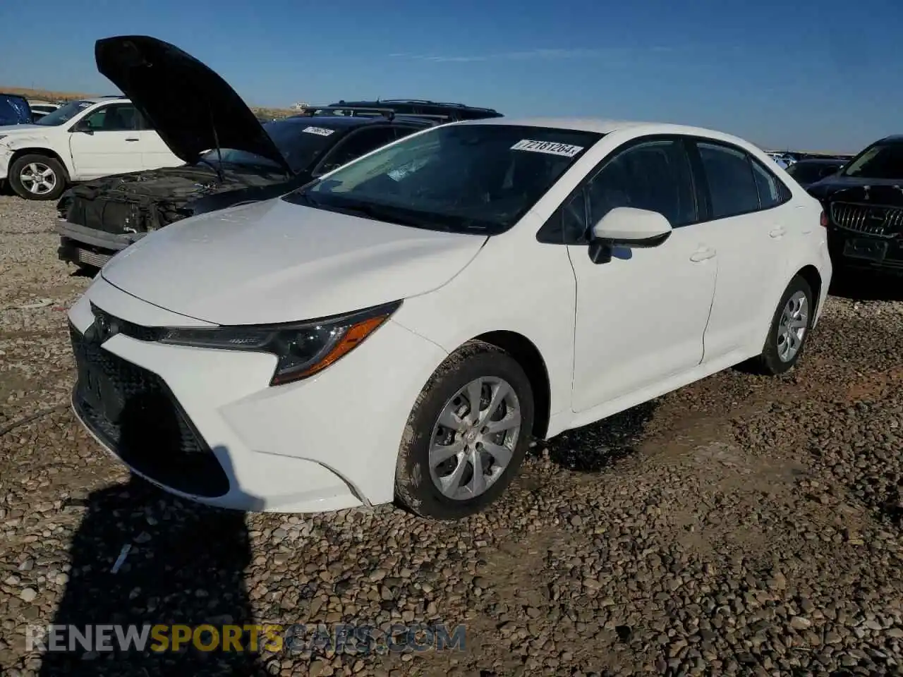 1 Photograph of a damaged car 5YFEPMAE2MP244781 TOYOTA COROLLA 2021