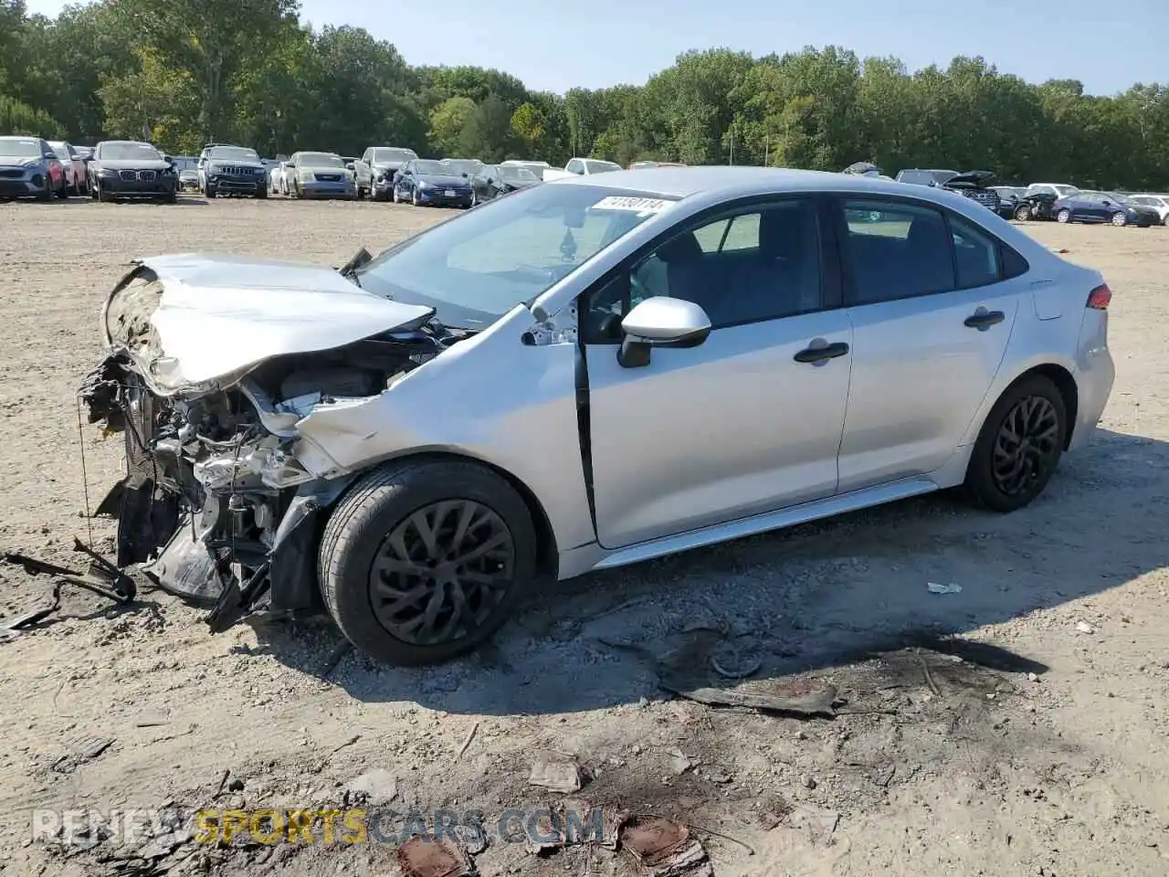 1 Photograph of a damaged car 5YFEPMAE2MP246112 TOYOTA COROLLA 2021