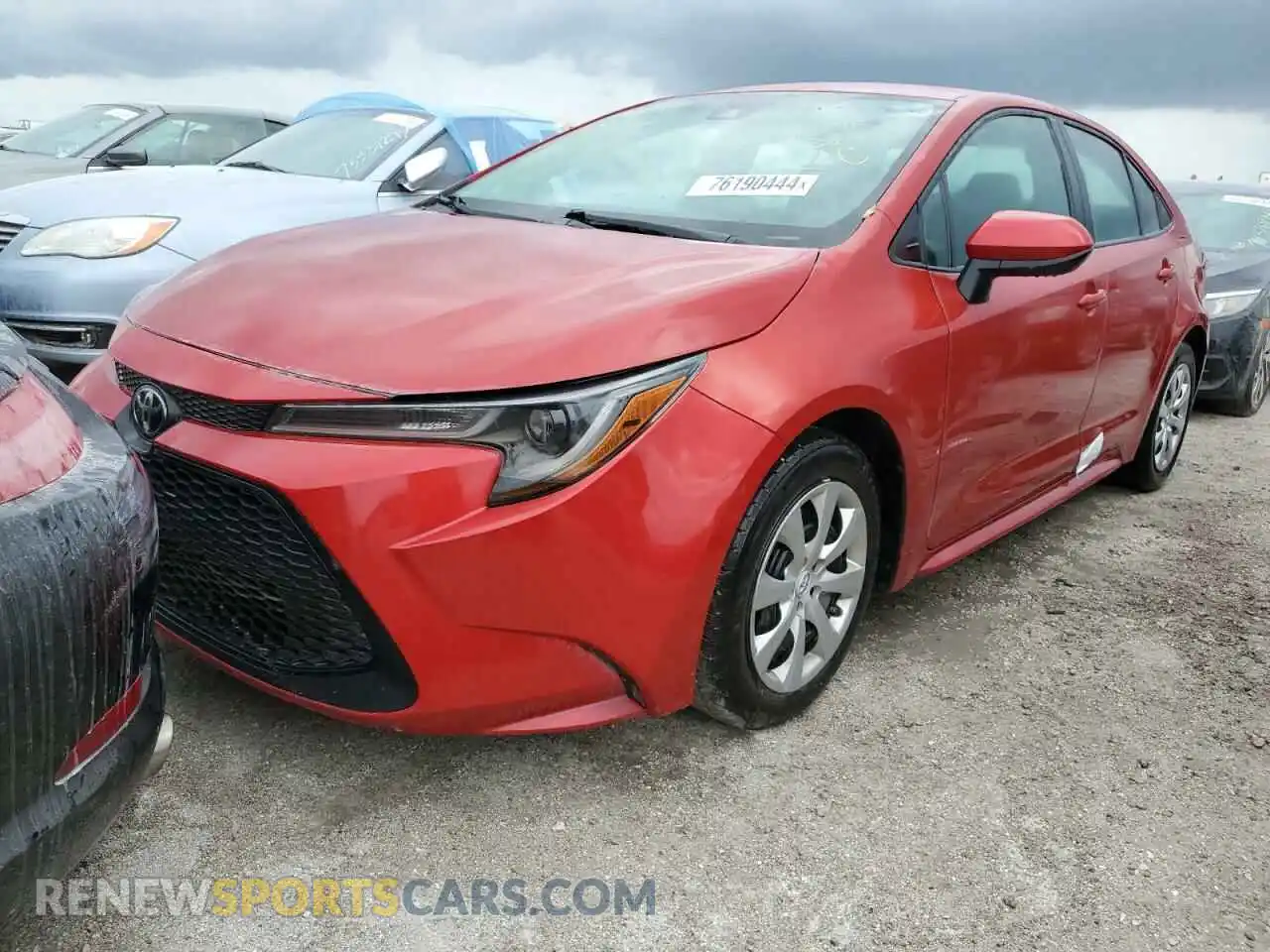 1 Photograph of a damaged car 5YFEPMAE2MP246532 TOYOTA COROLLA 2021