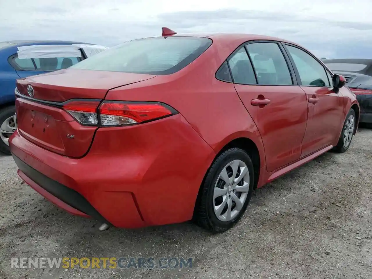 3 Photograph of a damaged car 5YFEPMAE2MP246532 TOYOTA COROLLA 2021