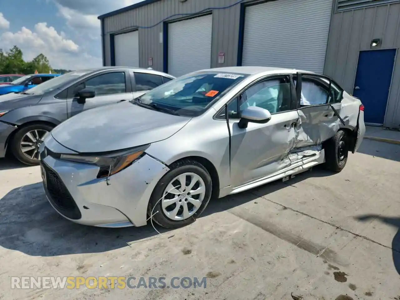 1 Photograph of a damaged car 5YFEPMAE2MP248930 TOYOTA COROLLA 2021