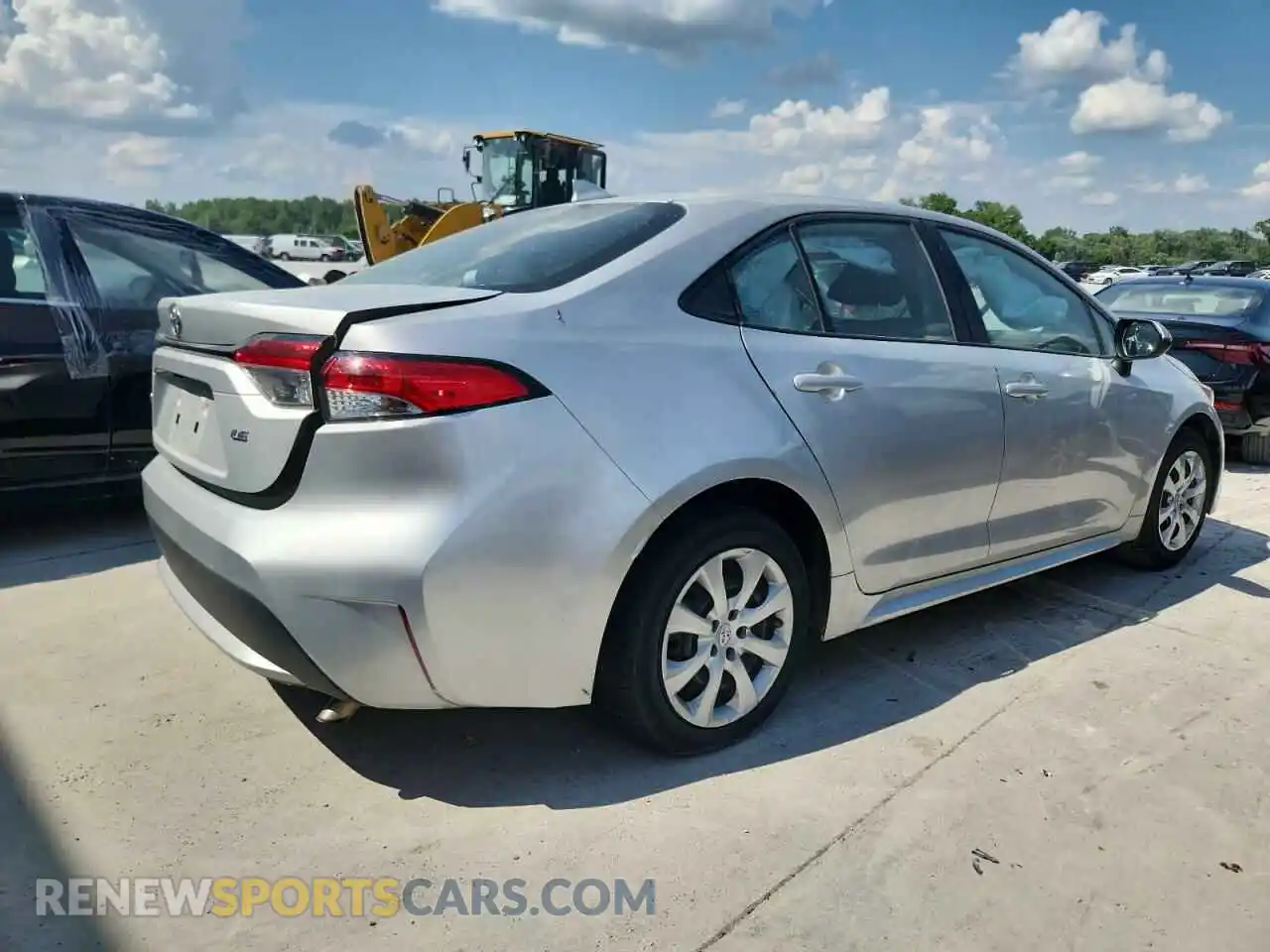 3 Photograph of a damaged car 5YFEPMAE2MP248930 TOYOTA COROLLA 2021