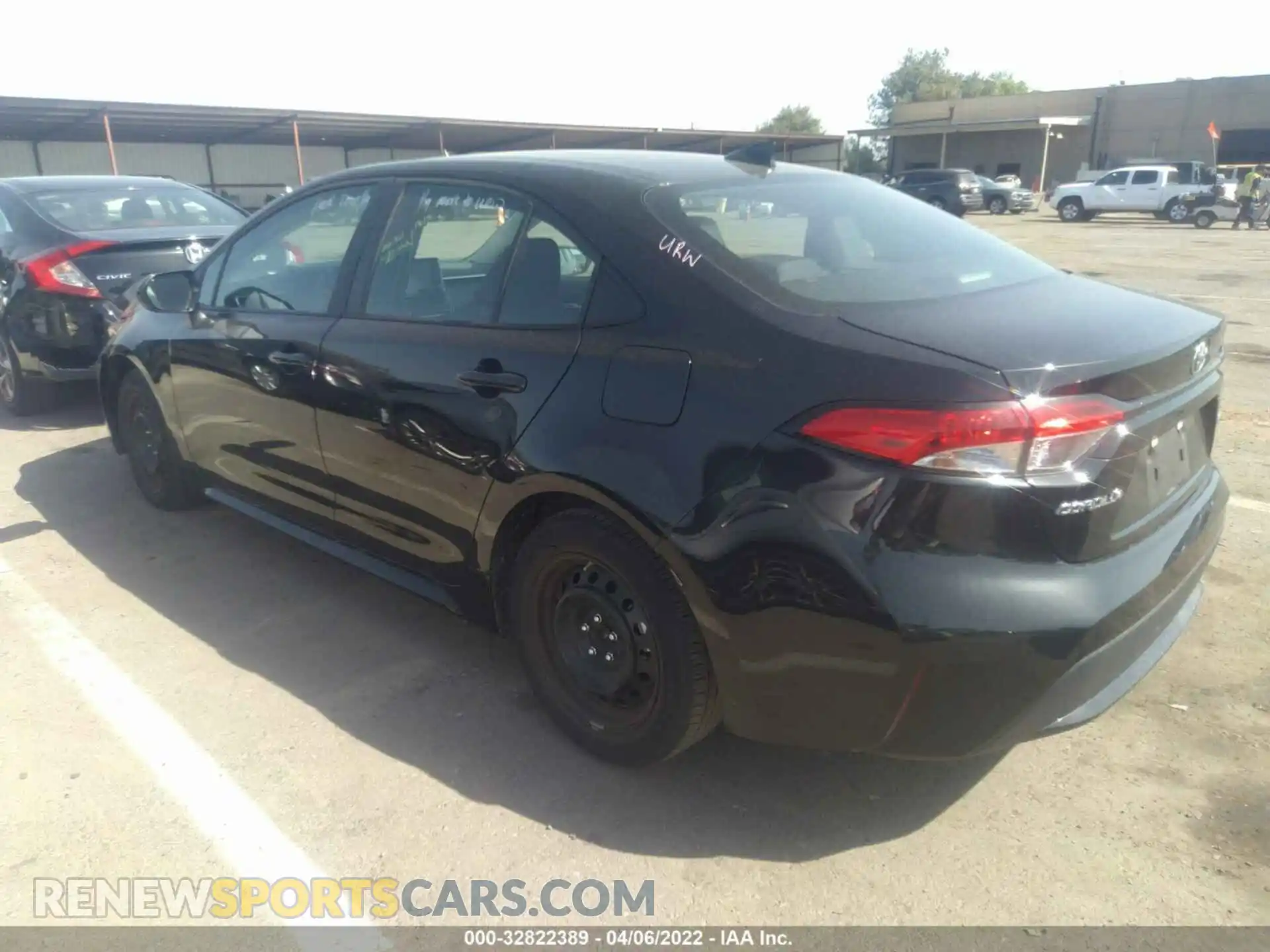 3 Photograph of a damaged car 5YFEPMAE2MP251875 TOYOTA COROLLA 2021