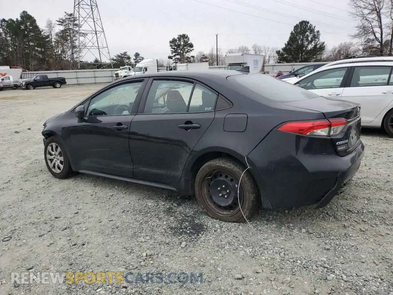 2 Photograph of a damaged car 5YFEPMAE2MP252475 TOYOTA COROLLA 2021