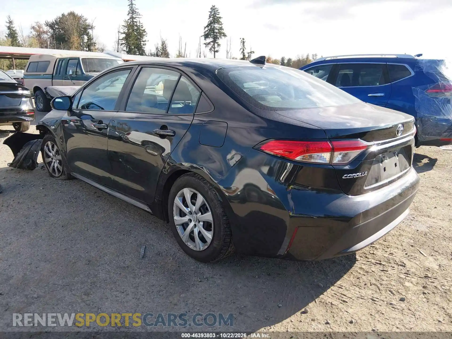 3 Photograph of a damaged car 5YFEPMAE2MP257241 TOYOTA COROLLA 2021