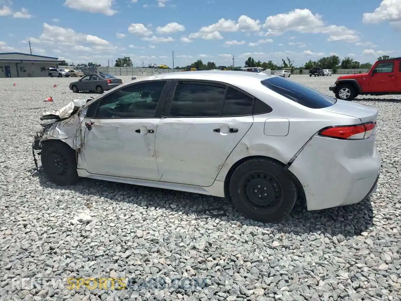 2 Photograph of a damaged car 5YFEPMAE2MP260642 TOYOTA COROLLA 2021