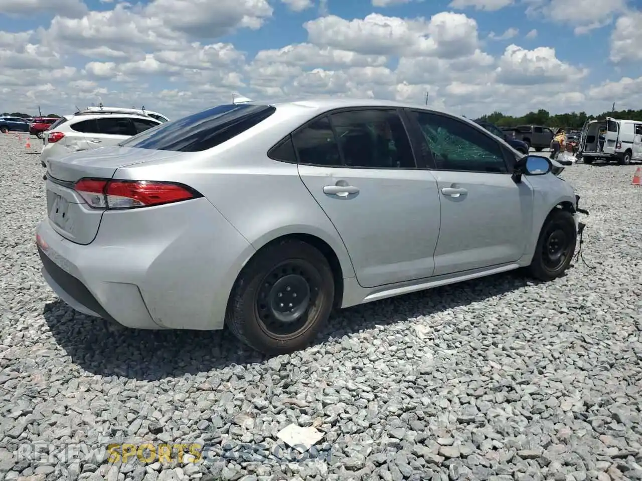 3 Photograph of a damaged car 5YFEPMAE2MP260642 TOYOTA COROLLA 2021