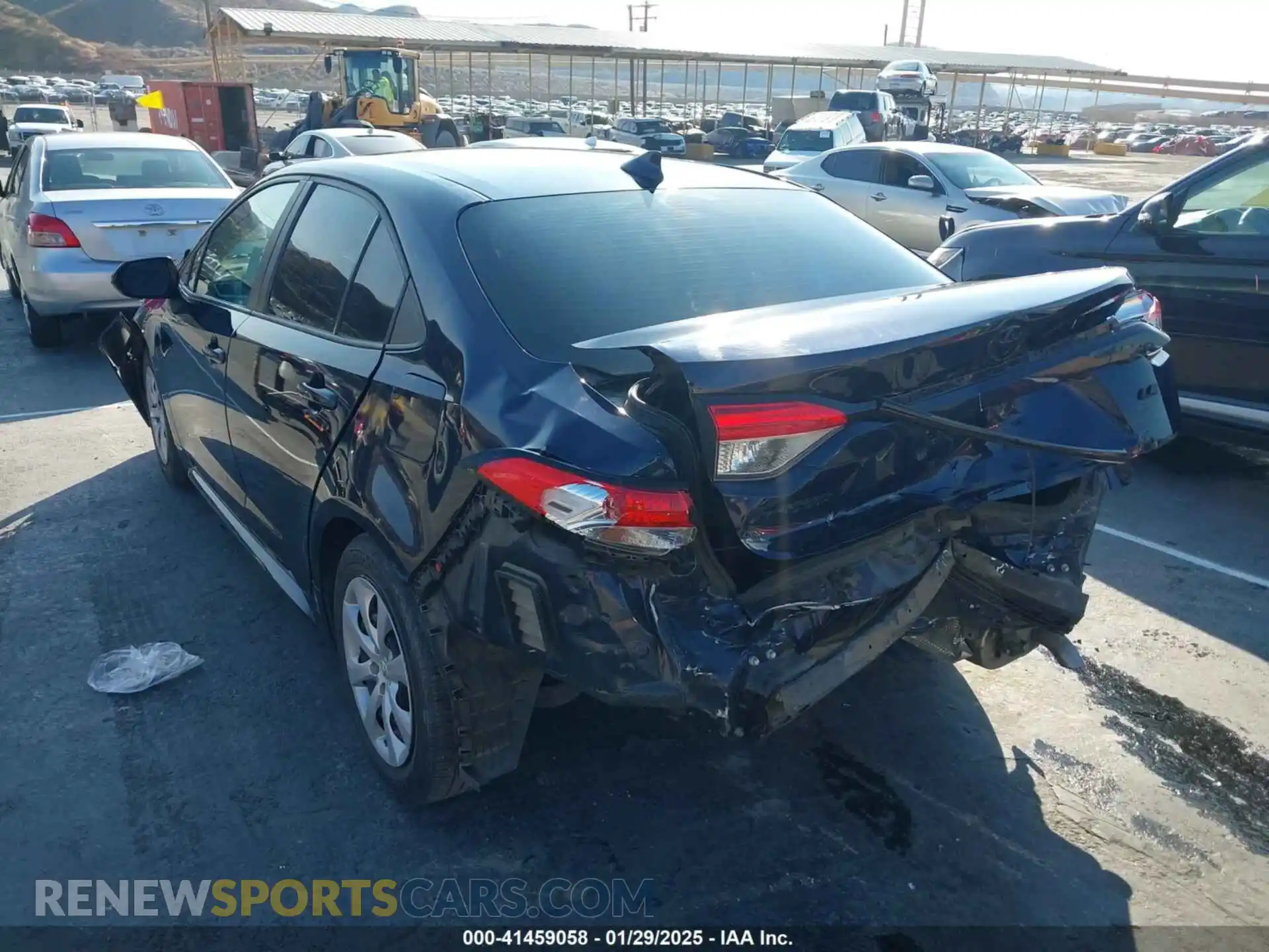 3 Photograph of a damaged car 5YFEPMAE2MP261032 TOYOTA COROLLA 2021