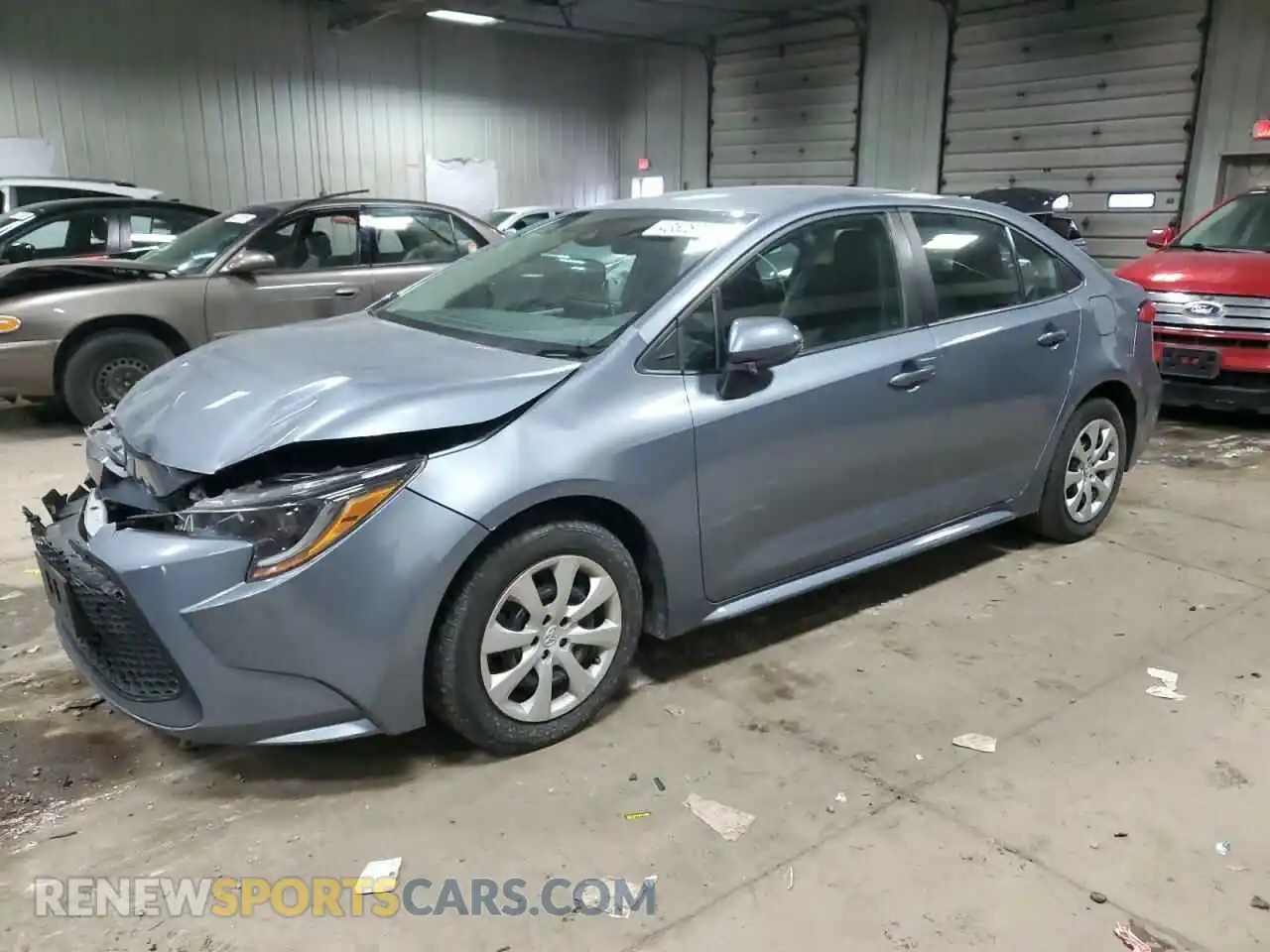 1 Photograph of a damaged car 5YFEPMAE2MP262004 TOYOTA COROLLA 2021