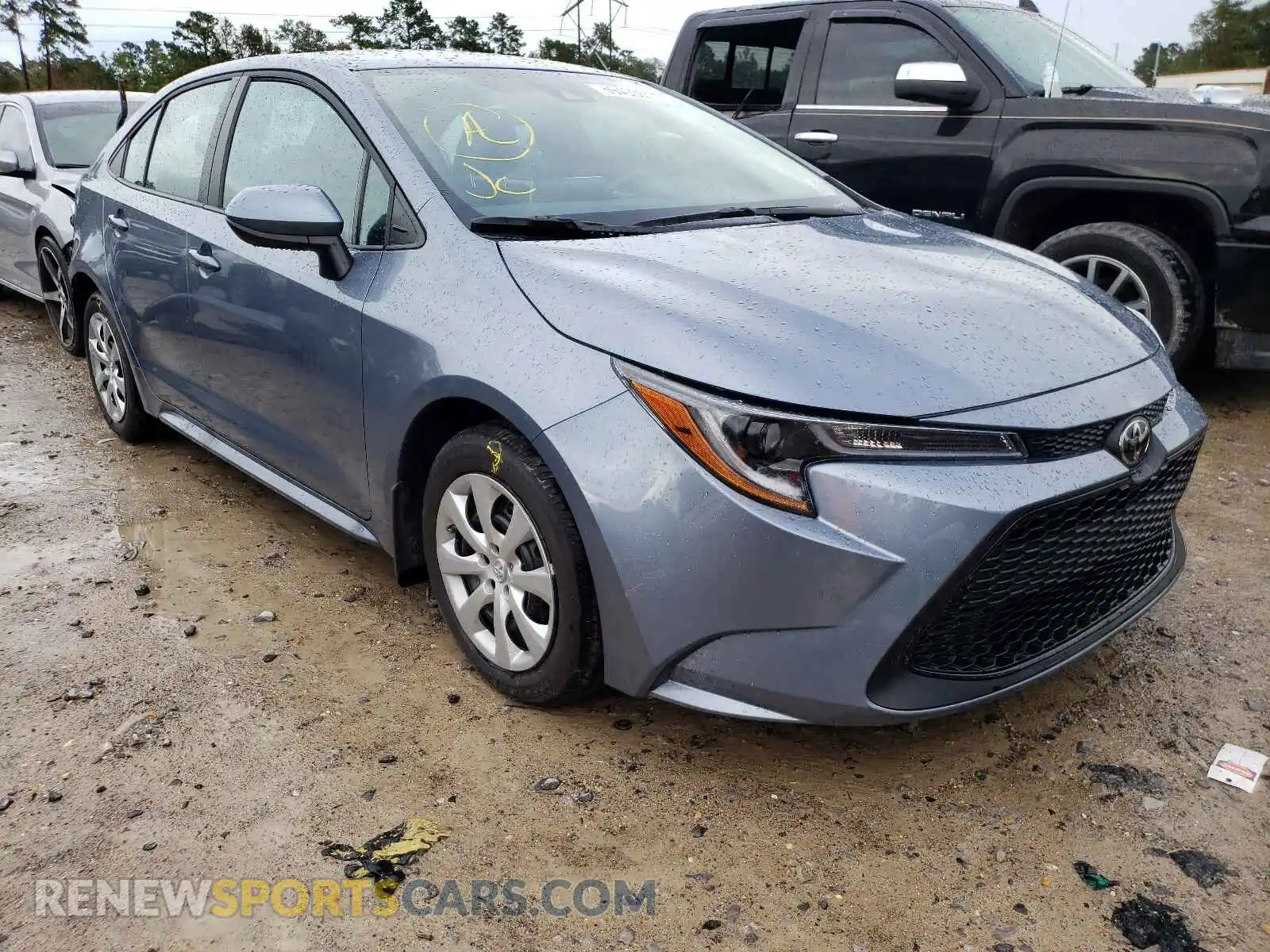 1 Photograph of a damaged car 5YFEPMAE2MP262259 TOYOTA COROLLA 2021