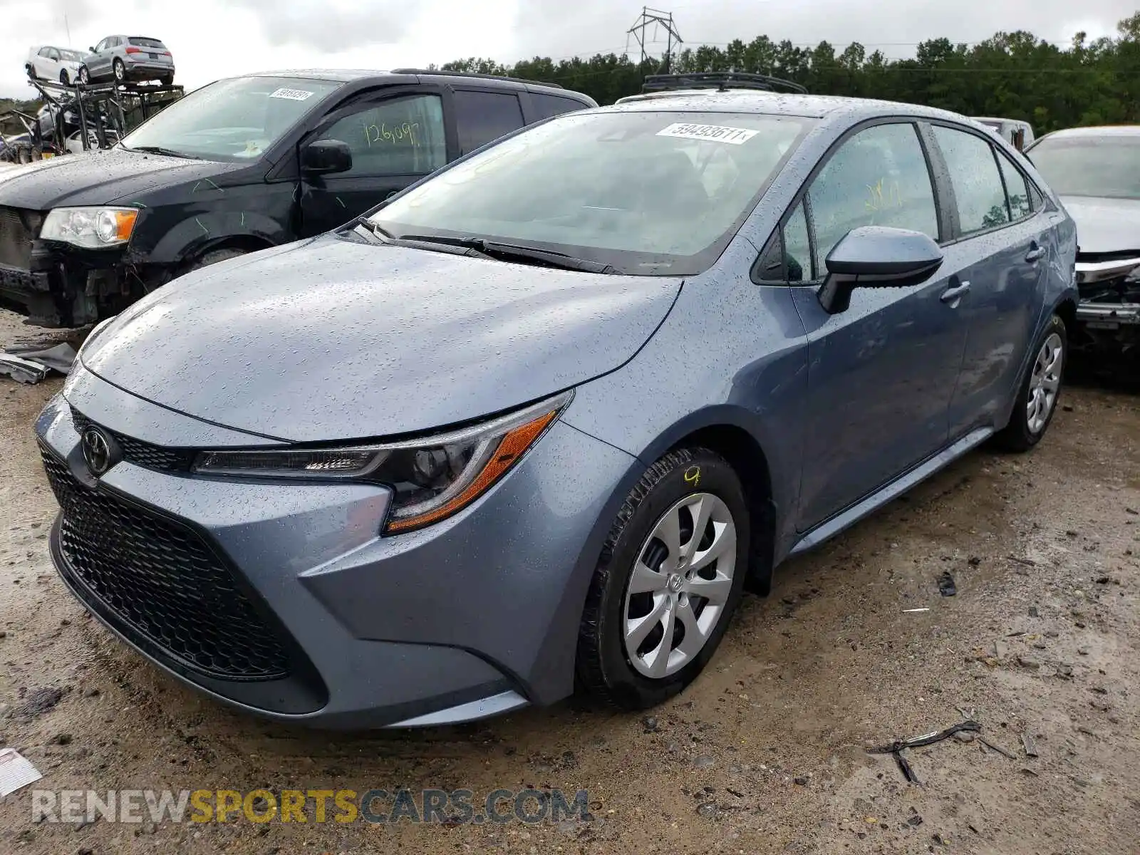 2 Photograph of a damaged car 5YFEPMAE2MP262259 TOYOTA COROLLA 2021
