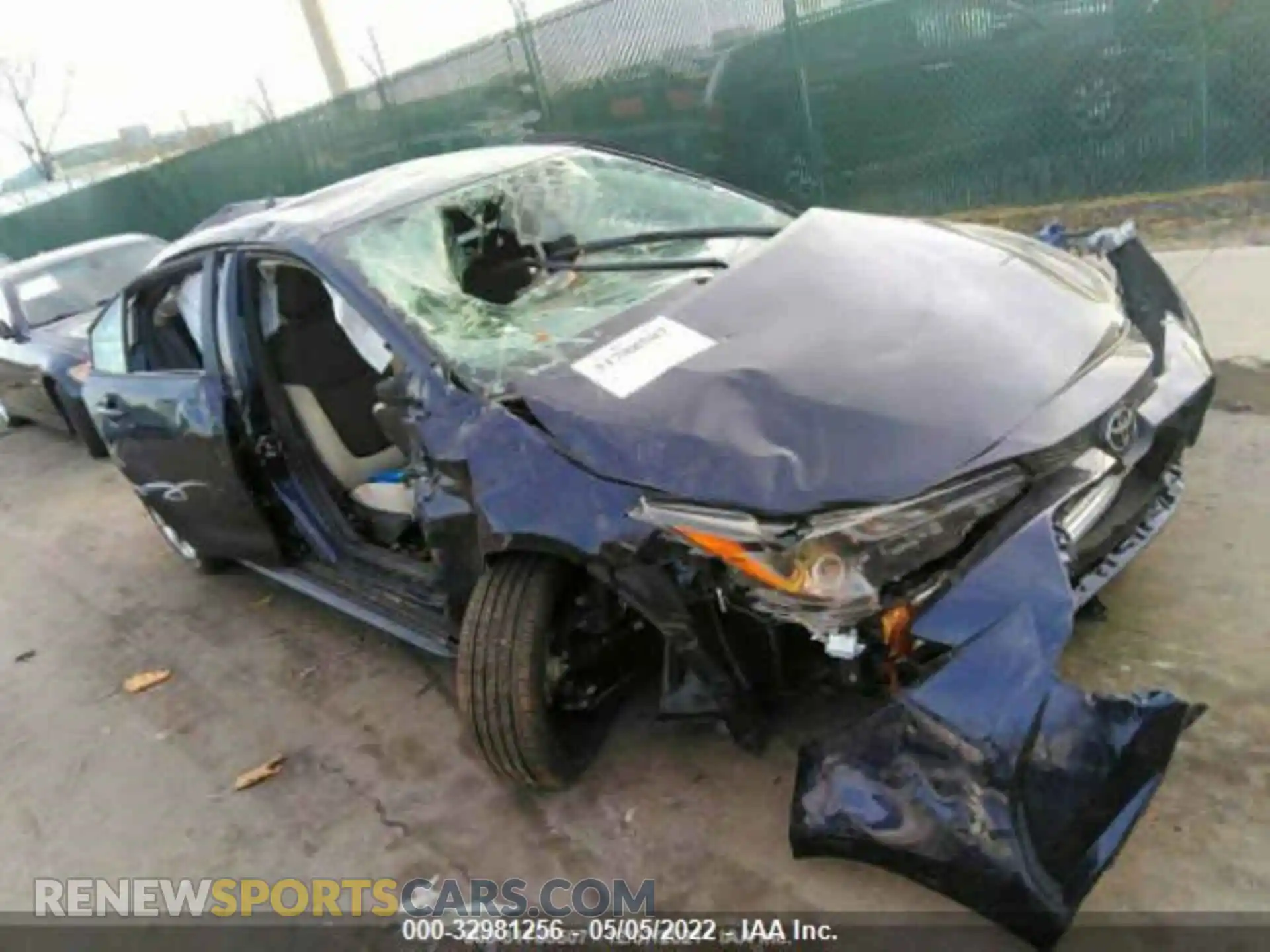 1 Photograph of a damaged car 5YFEPMAE2MP264402 TOYOTA COROLLA 2021
