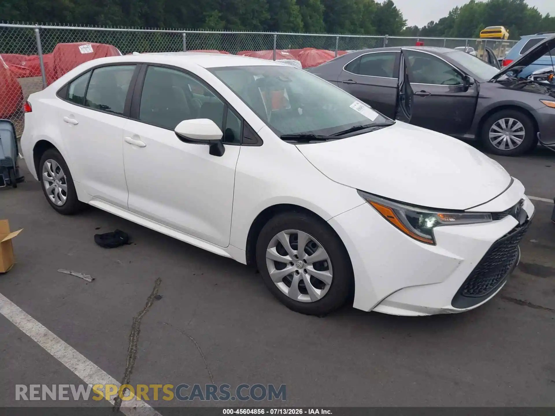 1 Photograph of a damaged car 5YFEPMAE2MP268479 TOYOTA COROLLA 2021