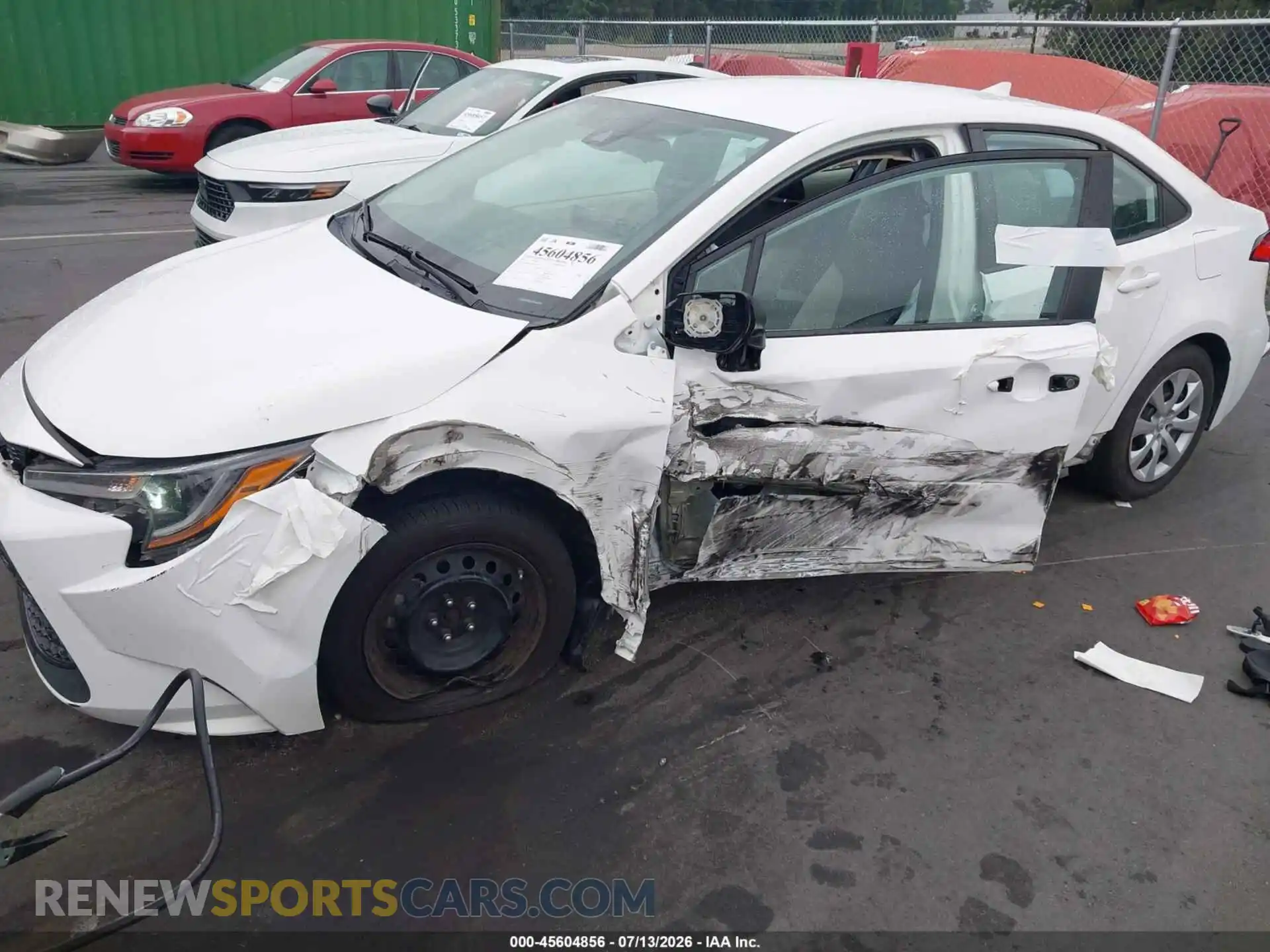2 Photograph of a damaged car 5YFEPMAE2MP268479 TOYOTA COROLLA 2021