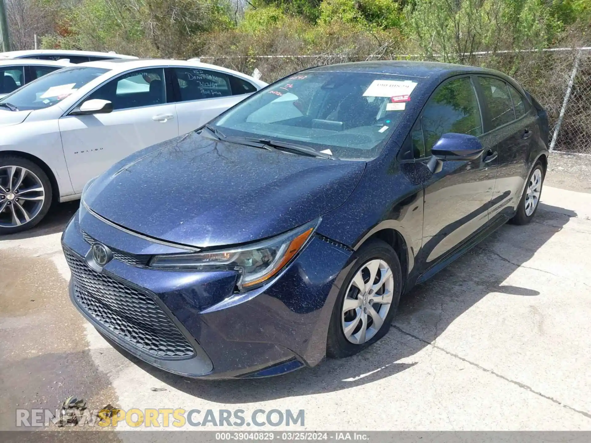 2 Photograph of a damaged car 5YFEPMAE2MP268532 TOYOTA COROLLA 2021