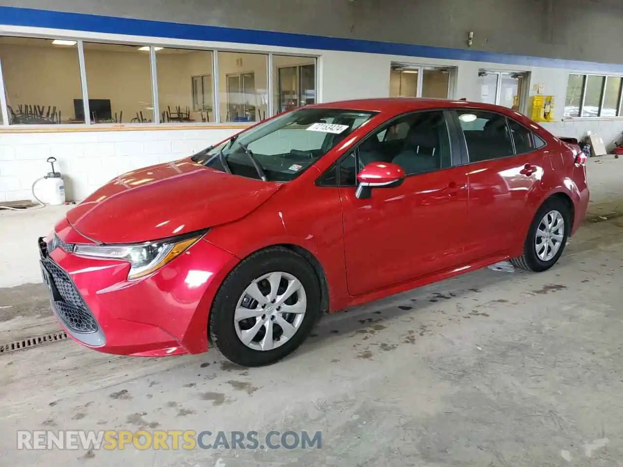 1 Photograph of a damaged car 5YFEPMAE2MP268644 TOYOTA COROLLA 2021