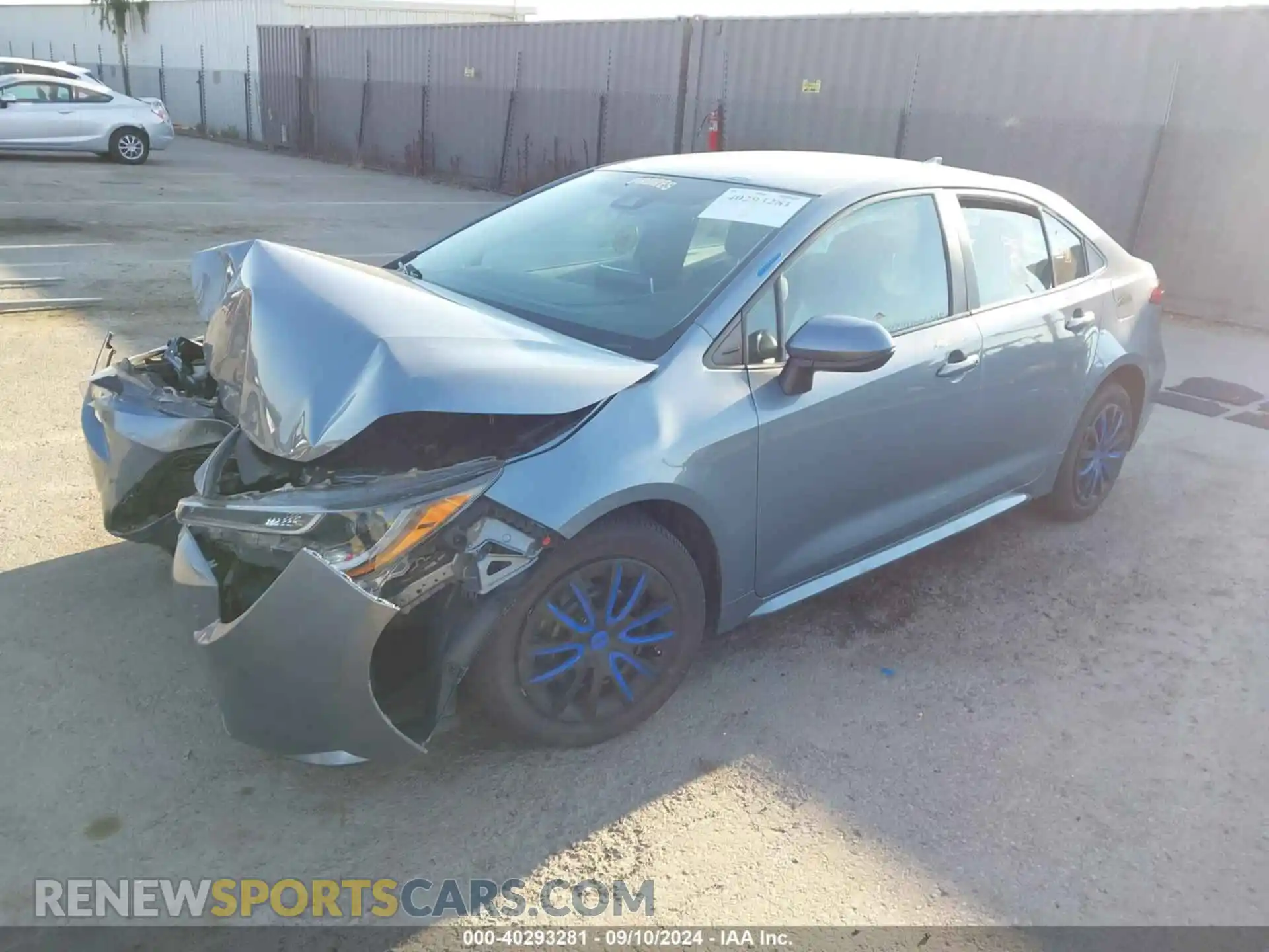 2 Photograph of a damaged car 5YFEPMAE2MP269437 TOYOTA COROLLA 2021