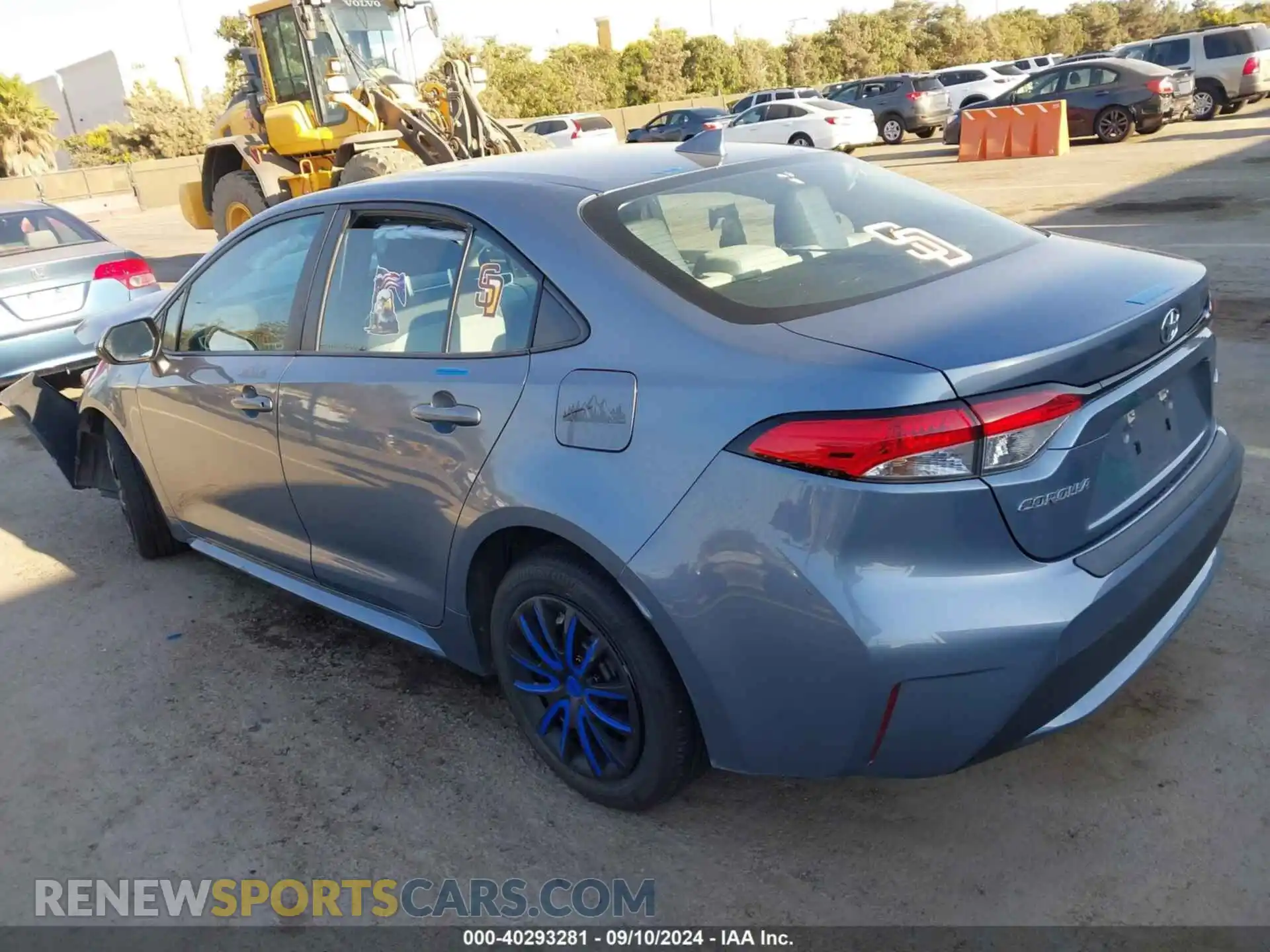 3 Photograph of a damaged car 5YFEPMAE2MP269437 TOYOTA COROLLA 2021