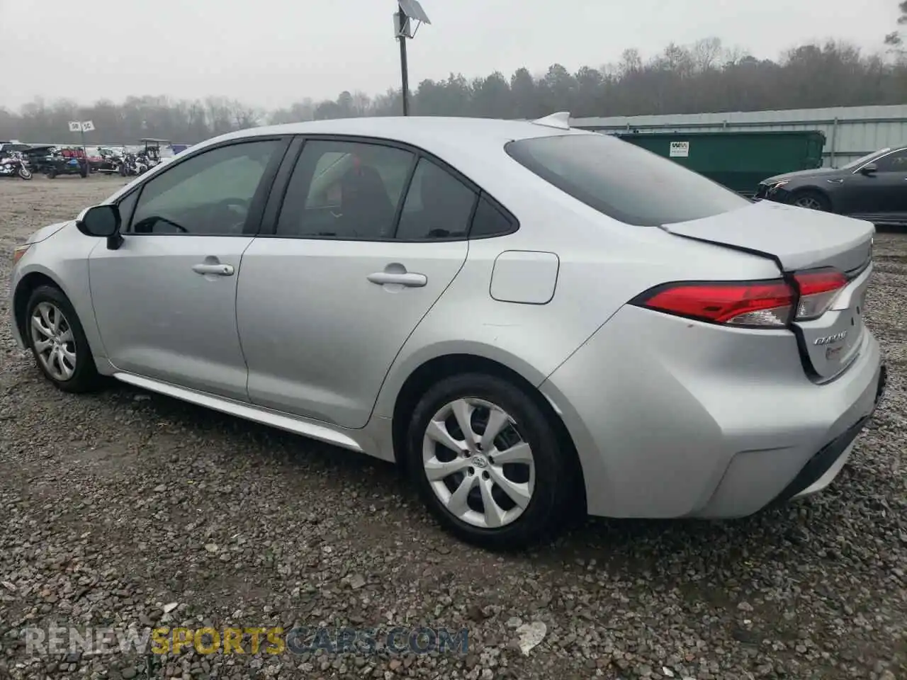 2 Photograph of a damaged car 5YFEPMAE3MP151994 TOYOTA COROLLA 2021