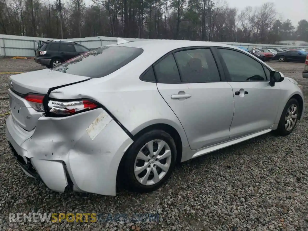 3 Photograph of a damaged car 5YFEPMAE3MP151994 TOYOTA COROLLA 2021
